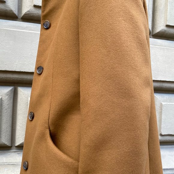 Wilfred - Mid-length wool cashmere coat - Picture 4 of 7